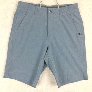 Ascend Mens Trail 10" Inseam Outdoor Blue‎ Heather Stretch Waistband 32